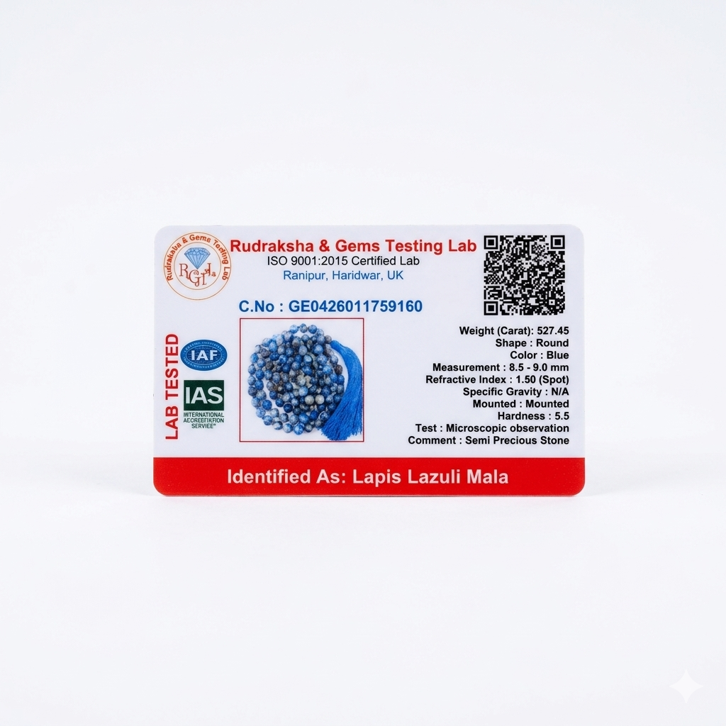 Lapis Lazuli – Neel Jyotir Mala