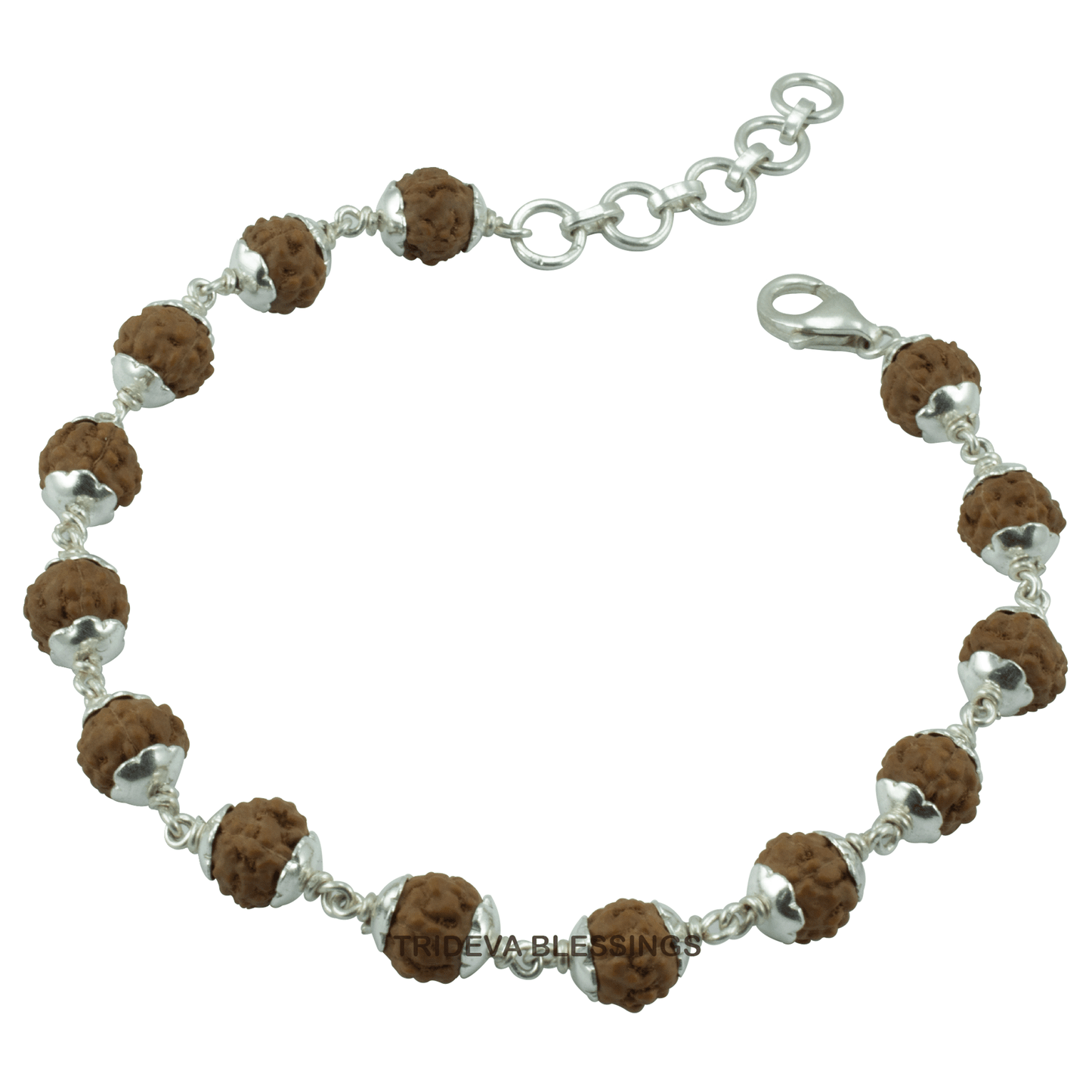 5 MUKHI SILVER BRACELET