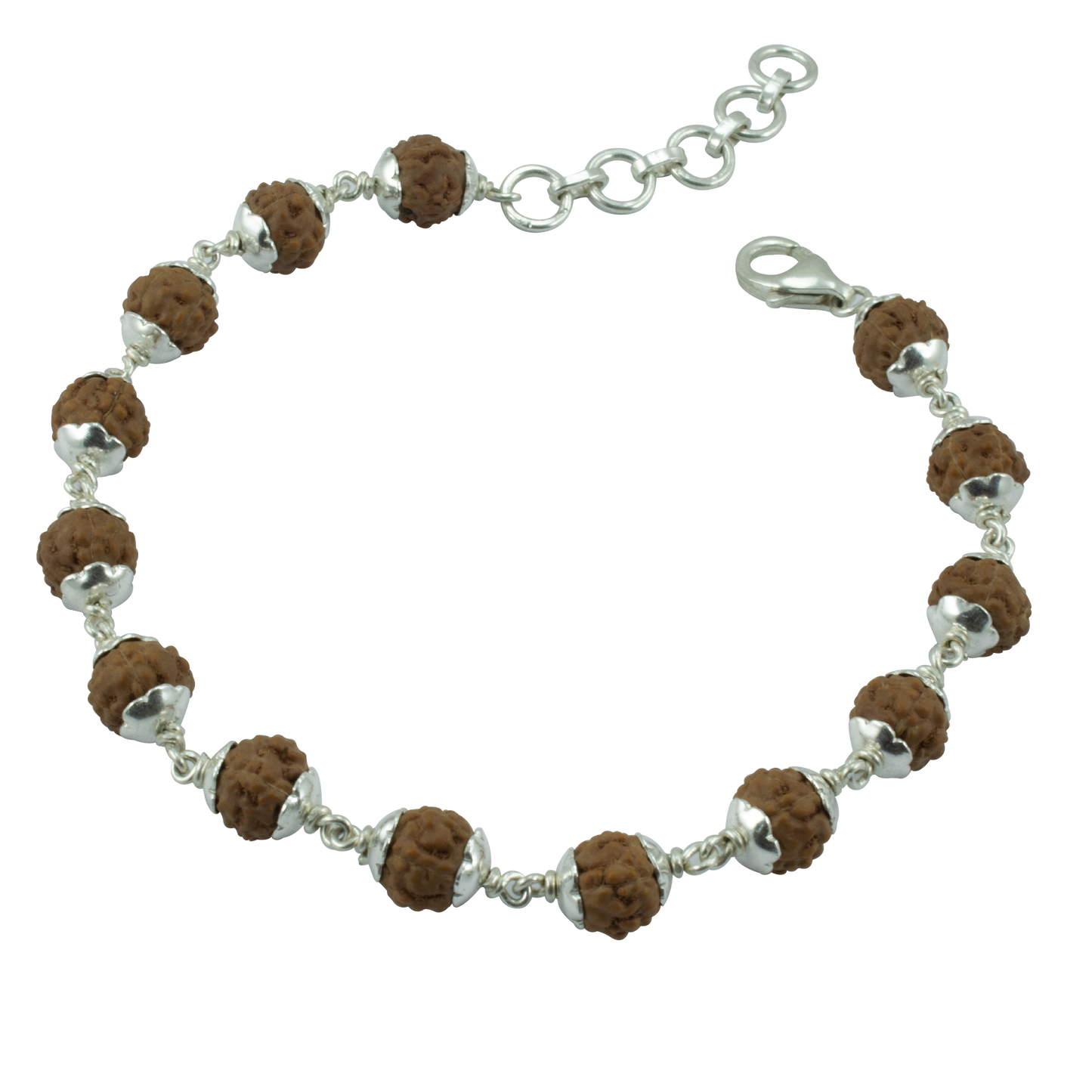 5 MUKHI SILVER BRACELET