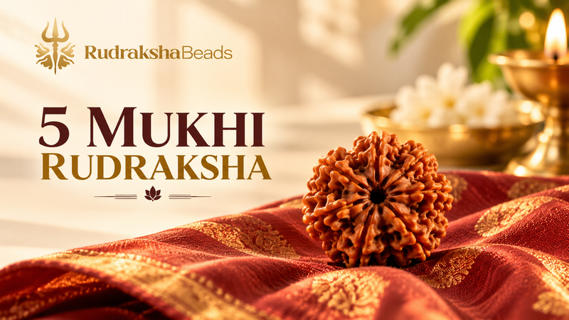 5 Mukhi Rudraksha: Meaning, Benefits, Wearing Method and Why It Is the Best First Rudraksha