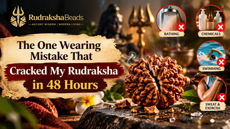 The One Wearing Mistake That Cracked My Rudraksha in 48 Hours