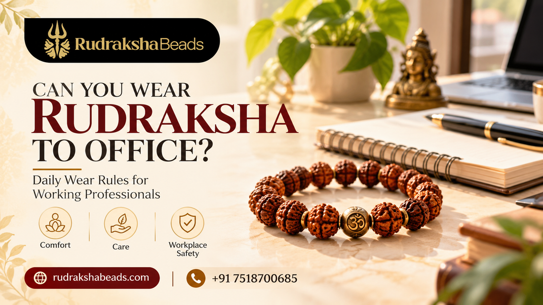 Can You Wear Rudraksha to Office? Daily Wear Rules for Working Professionals   Copy