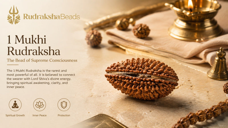 1 Mukhi Rudraksha: Meaning, Benefits, Significance, How to Wear & Choose the Original Bead