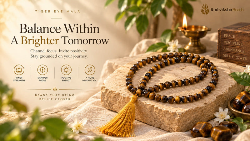 Tiger Eye Mala Benefits, Meaning, Uses and How to Wear It for Confidence and Protection