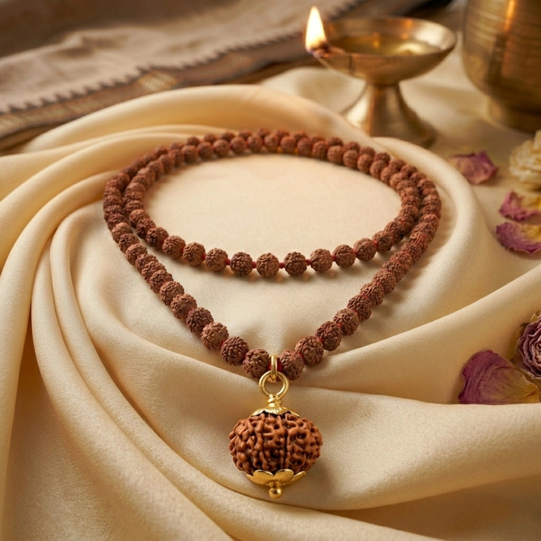 Guard 10 Mukhi Rudraksha Mala (Indonesia)