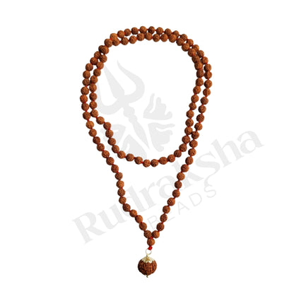 Shield 9 Mukhi Rudraksha Mala (Indonesia)