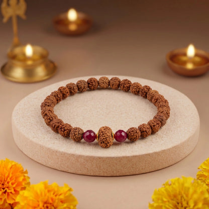 12 MUKHI RUDRAKSHA BRACELET (INDONESIAN) Surya Power Bracelet