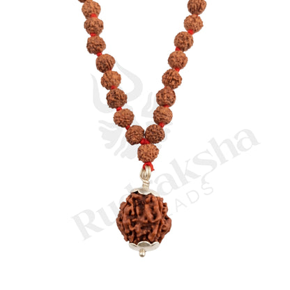 Vedic 4 Mukhi Rudraksha Mala (Nepali)