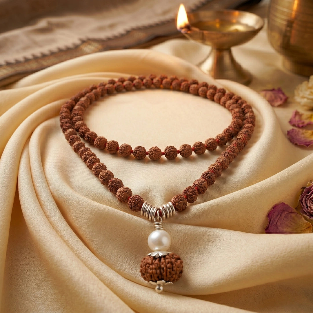 Charm 13 Mukhi Rudraksha Mala (Indonesia)