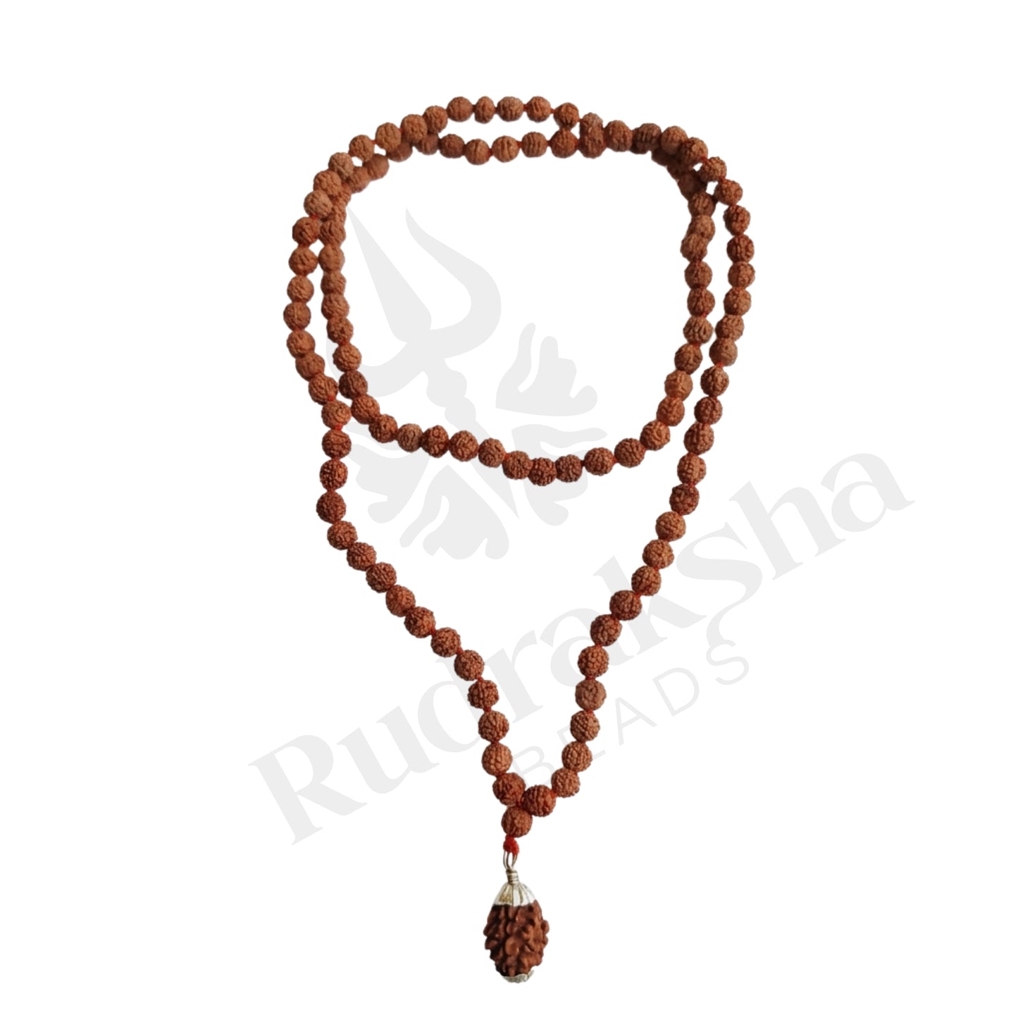 Harmony 3 Mukhi Rudraksha Mala (Himalayan)