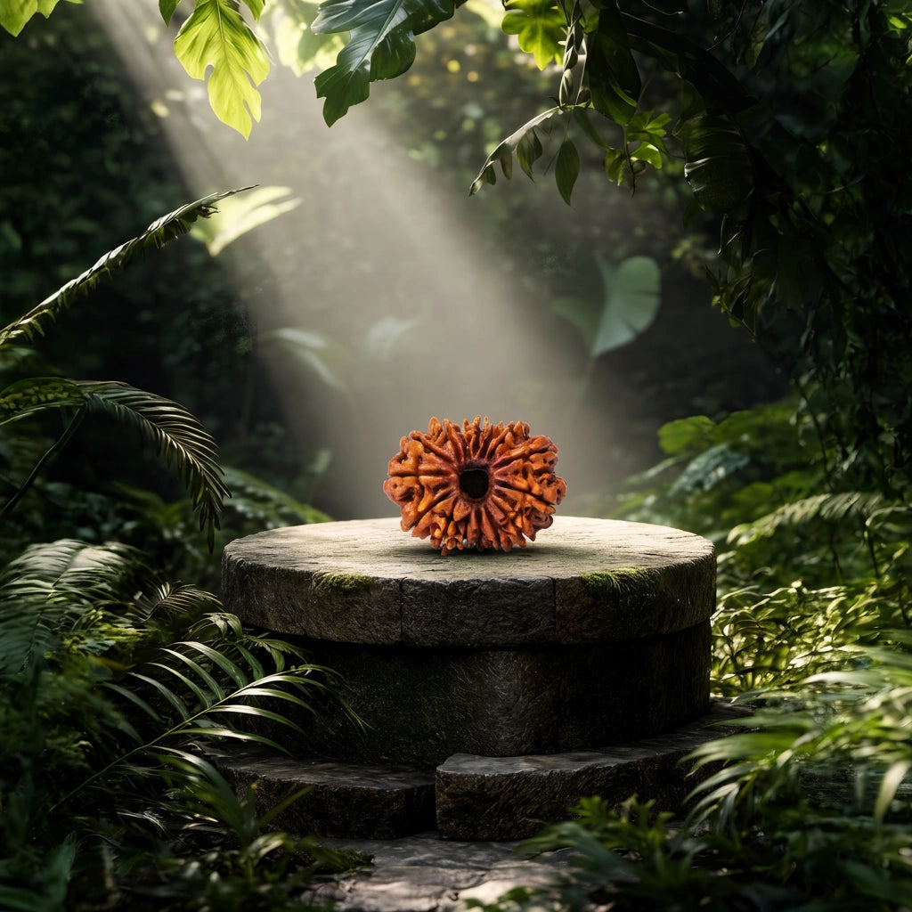 15 Mukhi Rudraksha (Fifteen-Faced Rudraksha)