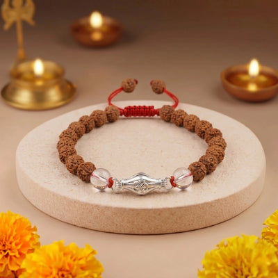 1 MUKHI RUDRAKSHA BRACELET (INDONESIAN) Shiva Consciousness Bracelet