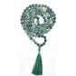 Moss Agate Mala