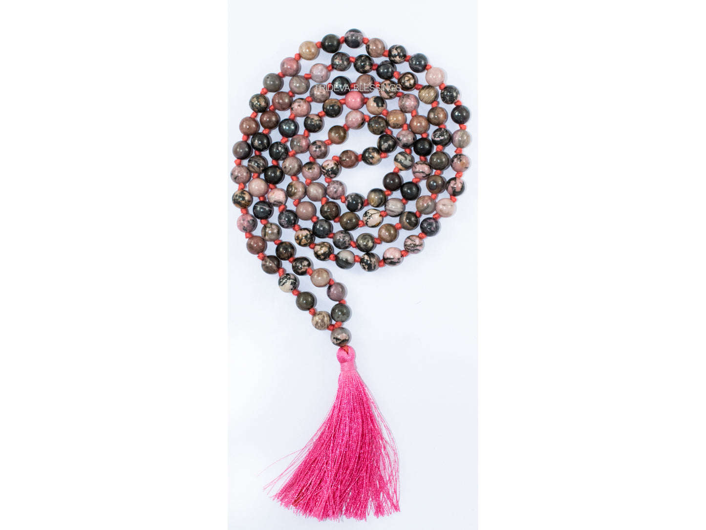 Rhodonite Mala