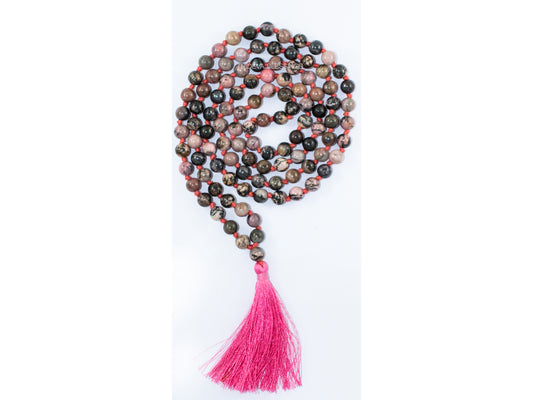 Rhodonite Mala