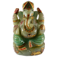 Ganesha Idol in Natural Fluorite
