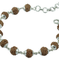 7 Mukhi Silver Bracelet