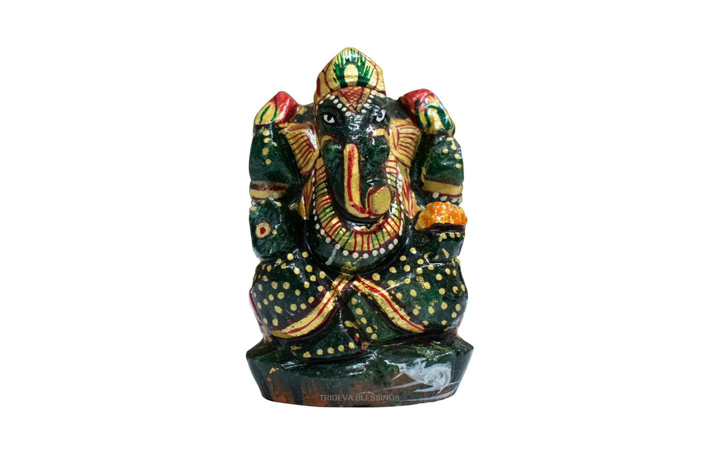 Ganesha Carved in Jade 92gm