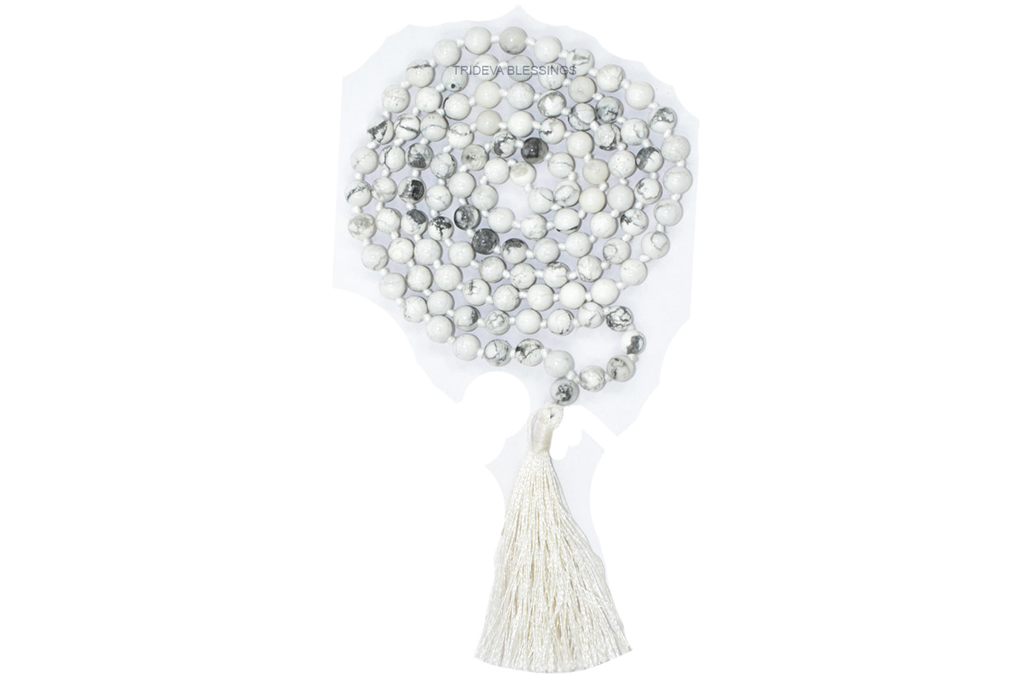 Howlite Mala