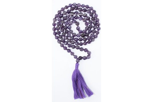 Amethyst Mala- 8mm beads