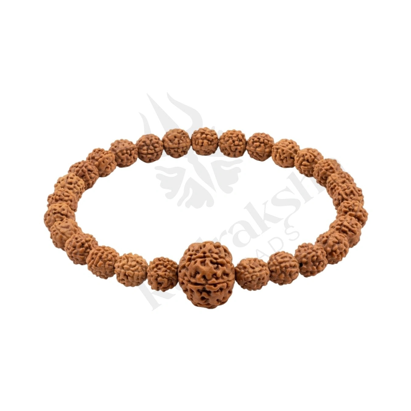8 MUKHI RUDRAKSHA BRACELET (INDONESIAN) Ganesha Success Bracelet