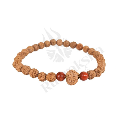 11 MUKHI RUDRAKSHA BRACELET (INDONESIAN) Hanuman Courage Bracelet