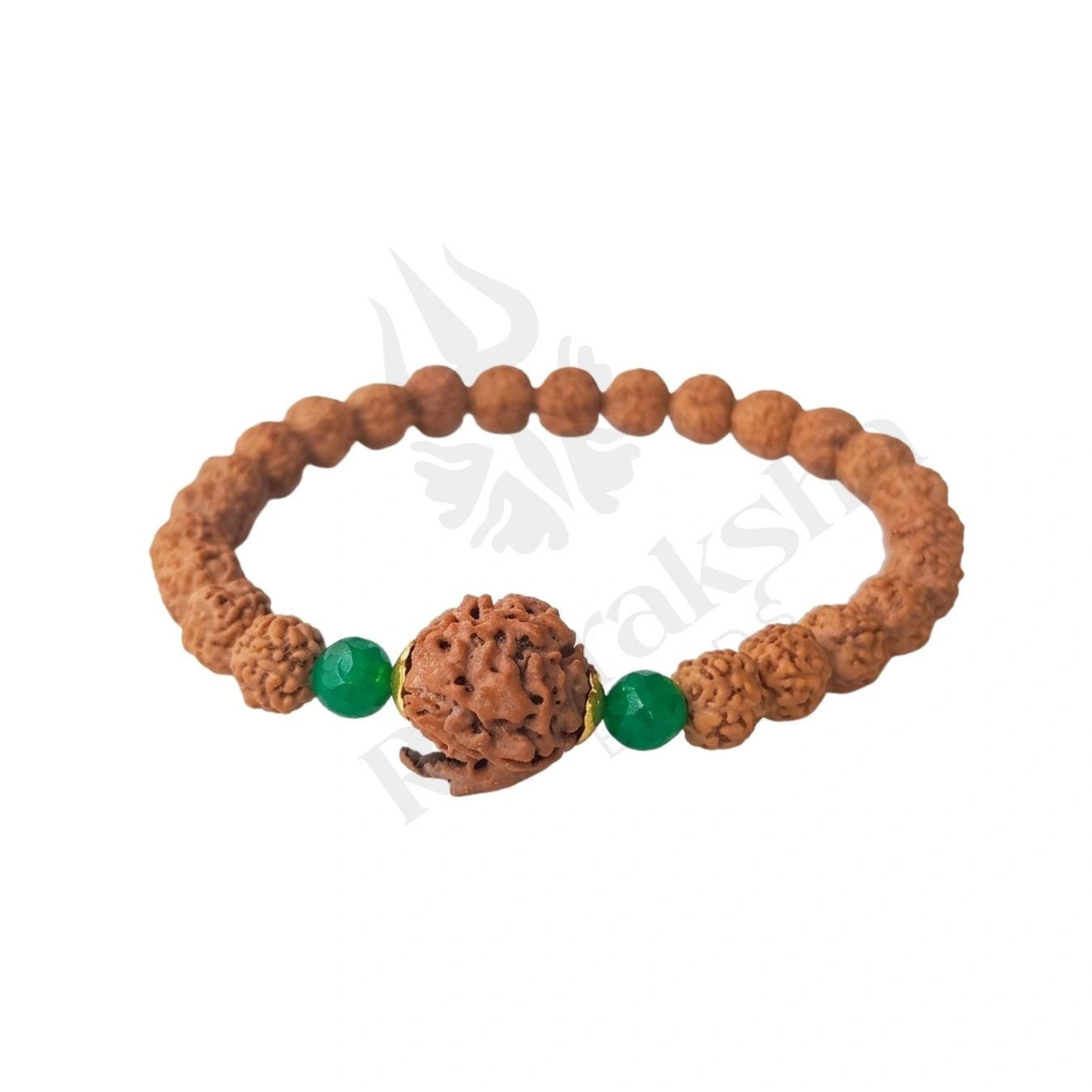 GANESH RUDRAKSHA BRACELET (NEPALI) Obstacle Remover Bracelet
