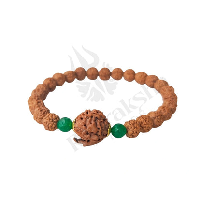 GANESH RUDRAKSHA BRACELET (NEPALI) Obstacle Remover Bracelet