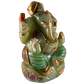 Ganesha Idol in Natural Fluorite