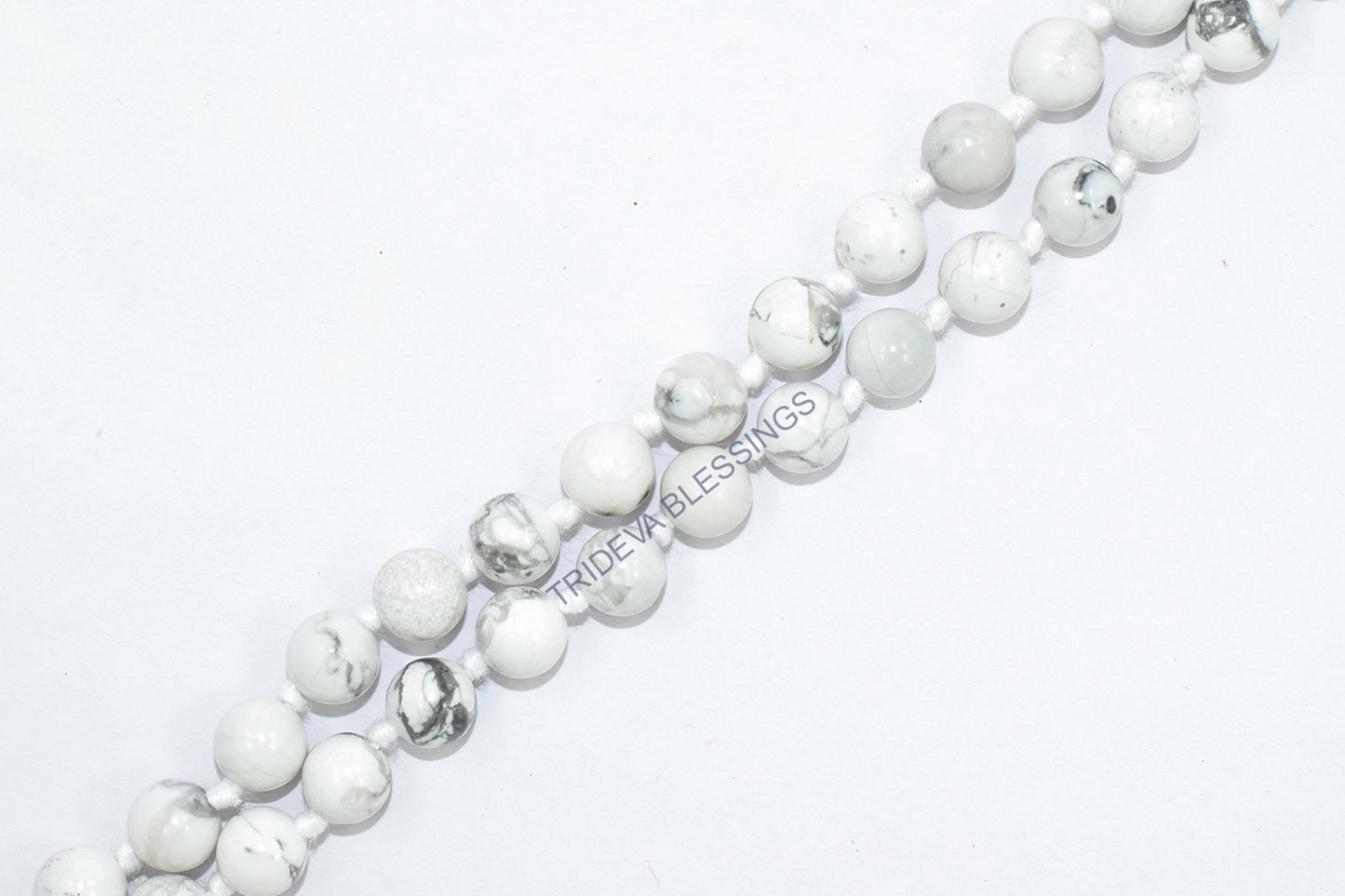 Howlite Mala