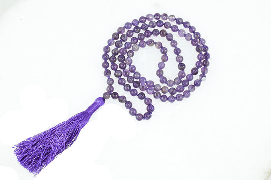 Natural Serpentine Mala