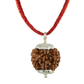 6 MUKHI SILVER PENDANT