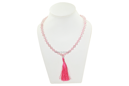 Rose Quartz Mala