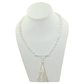 White Agate Mala