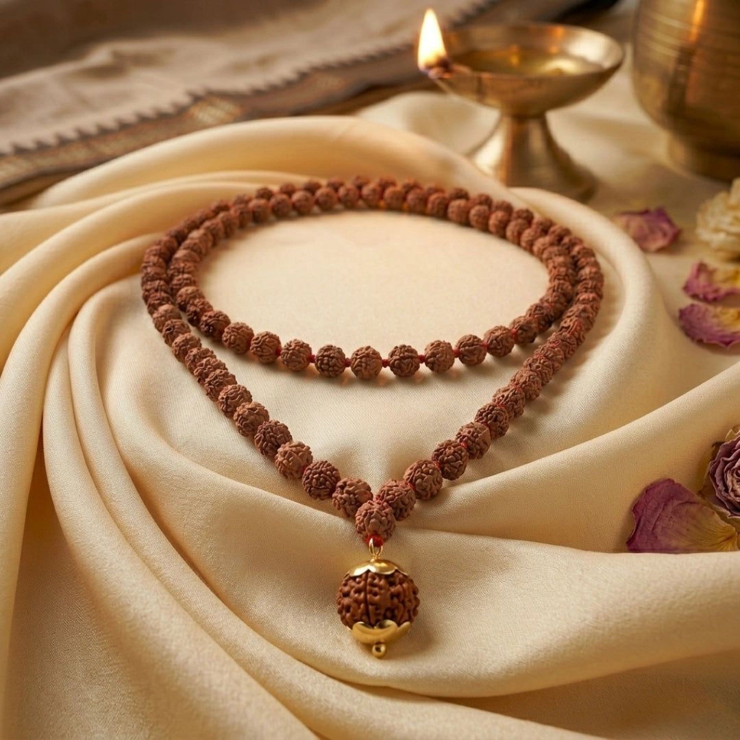 Prosper 7 Mukhi Rudraksha Mala (Indonesia)