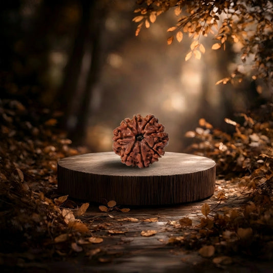 8 Mukhi Rudraksha (Eight-Faced Rudraksha)