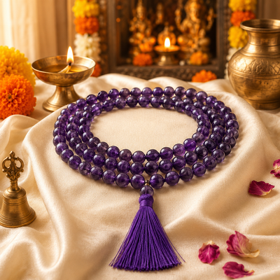 AMETHYST – Dhyana Shila Mala