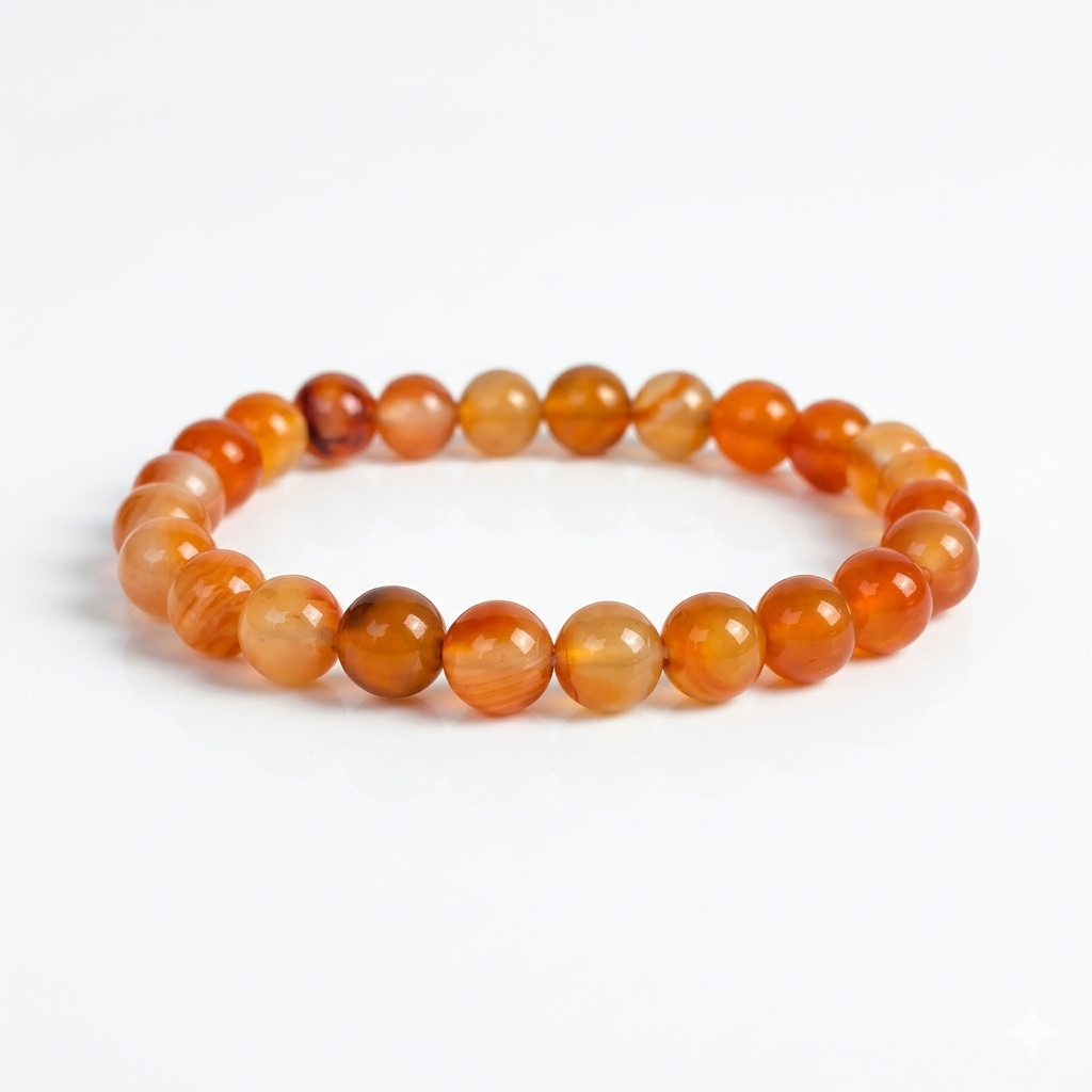 Carnelian – Agni Veerya Carnelian Bracelet