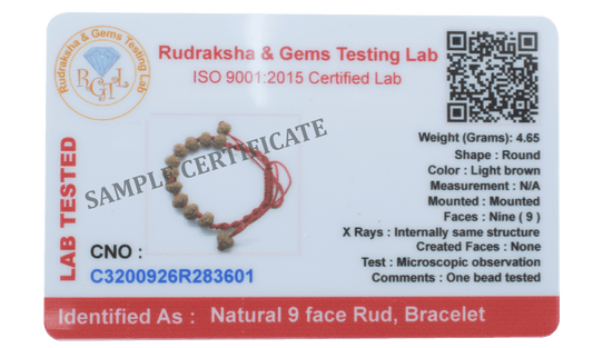 9 Mukhi Bracelet
