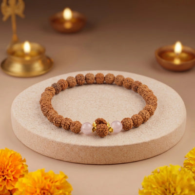 GAURI SHANKAR RUDRAKSHA BRACELET (NEPALI) Love Harmony Bracelet