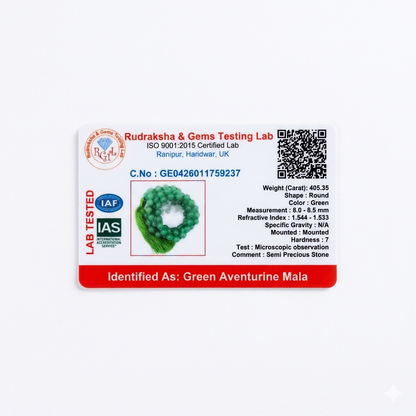 Green Aventurine – Harit Sampada Mala