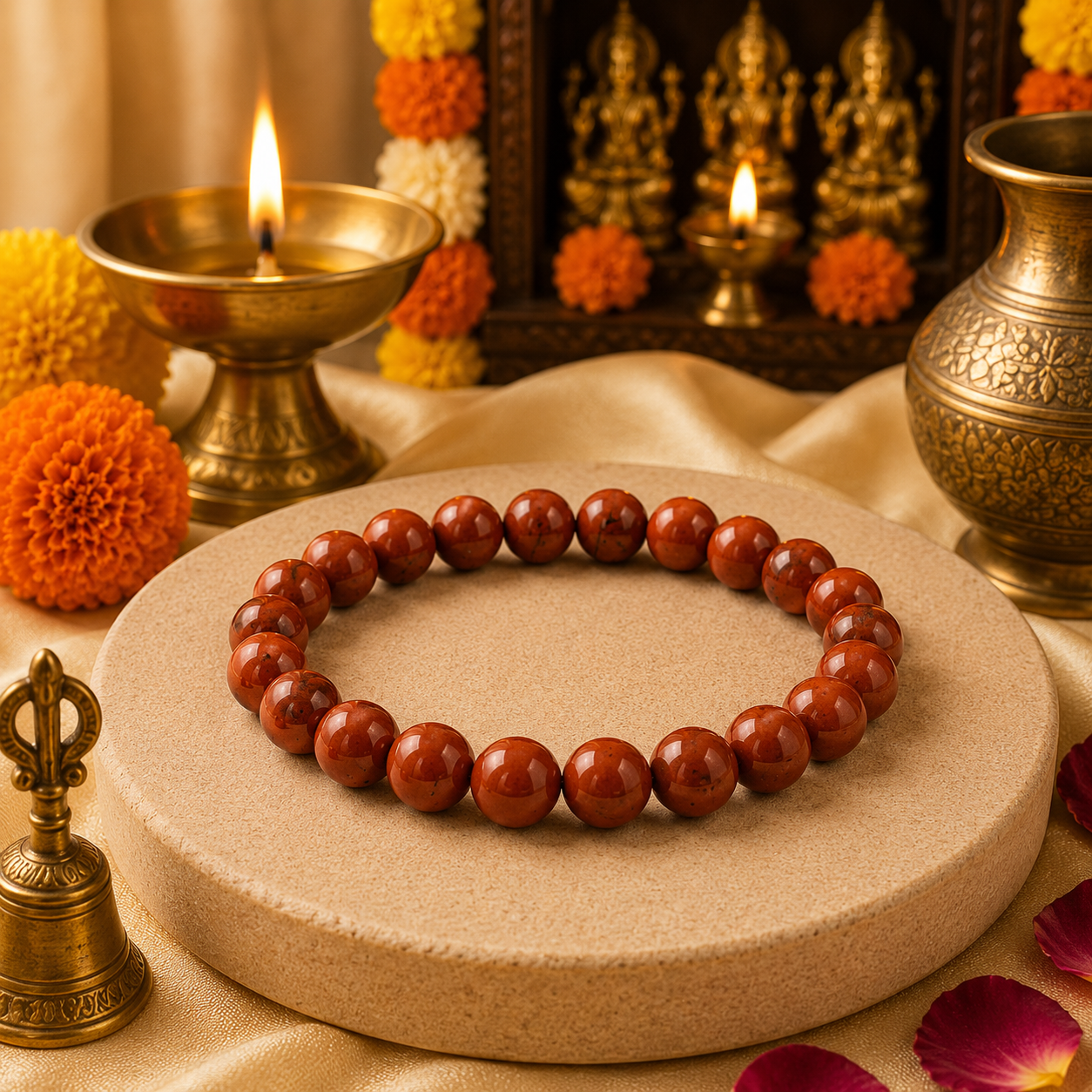 Red Jasper – Bhoomi Veer Jasper Bracelet