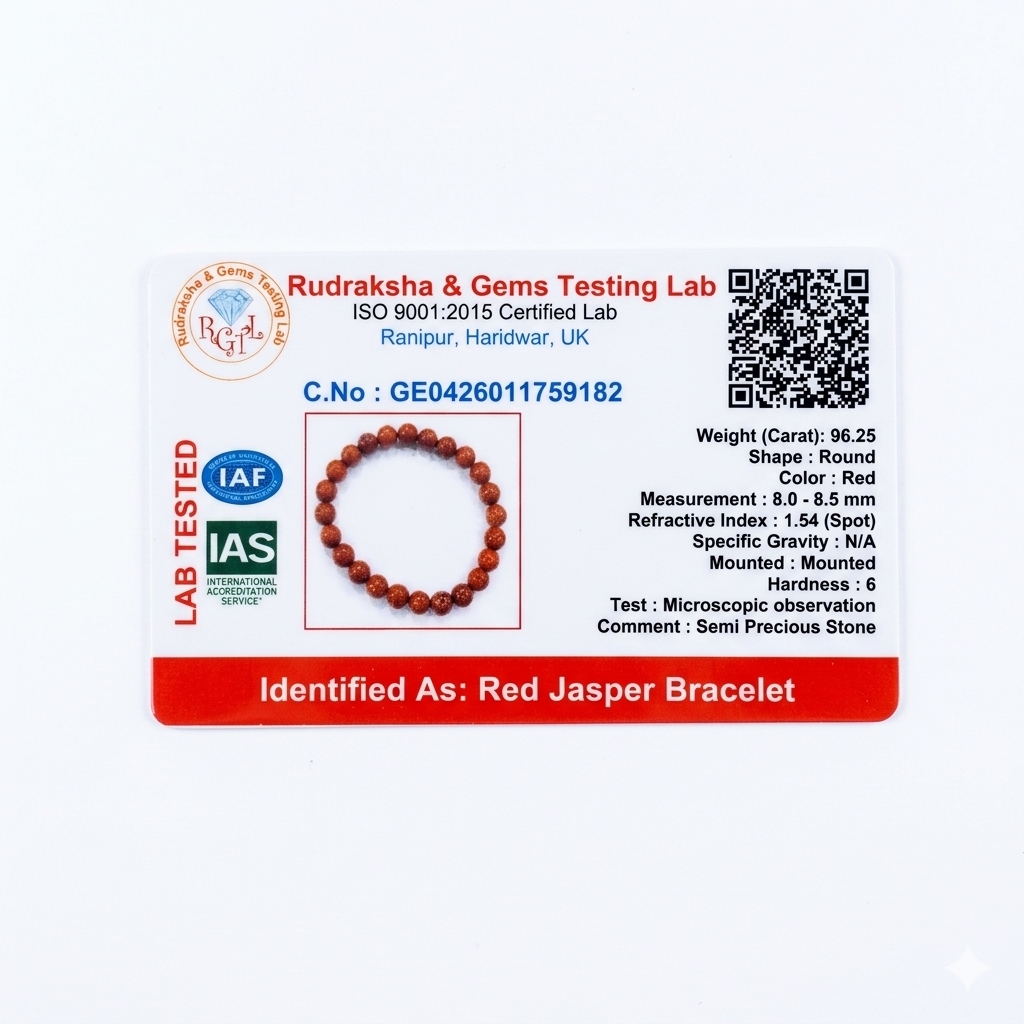 Red Jasper – Bhoomi Veer Jasper Bracelet
