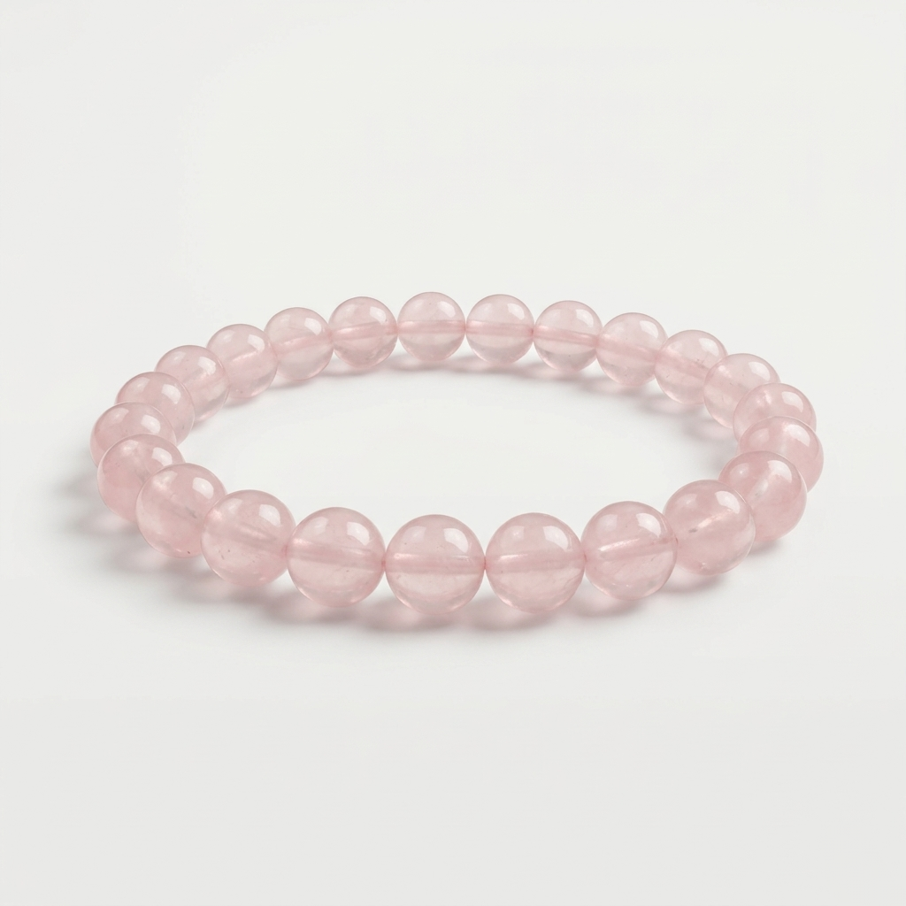 Rose Quartz – Prema Hridaya Quartz Bracelet