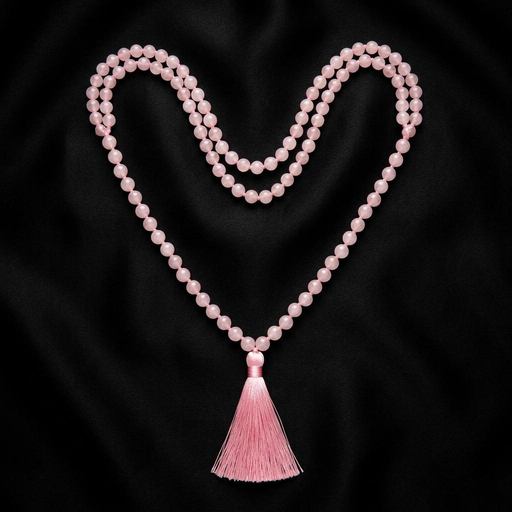 Rose Quartz – Hridaya Prema Mala