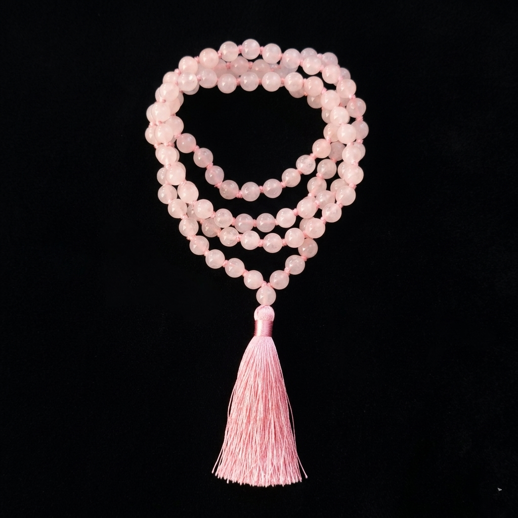 Rose Quartz – Hridaya Prema Mala