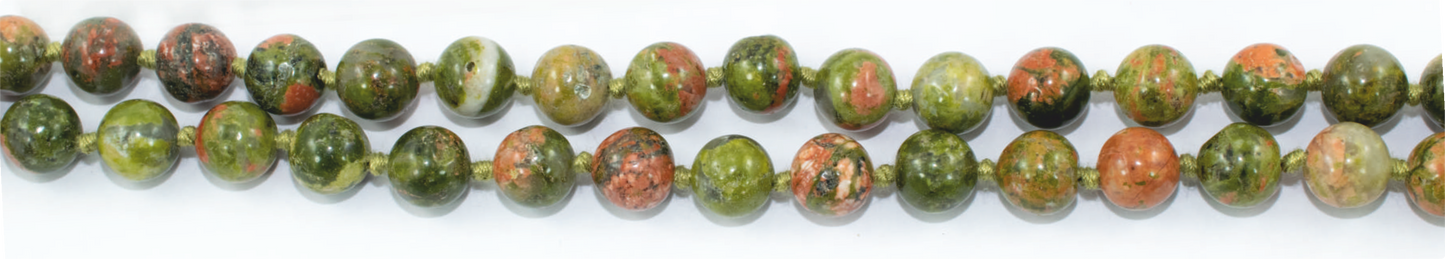Unakite Mala