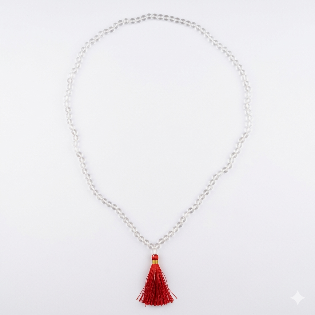 Sphatik Mala 7–8 mm | Energy