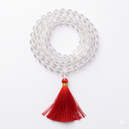 Sphatik Mala 7–8 mm | Energy