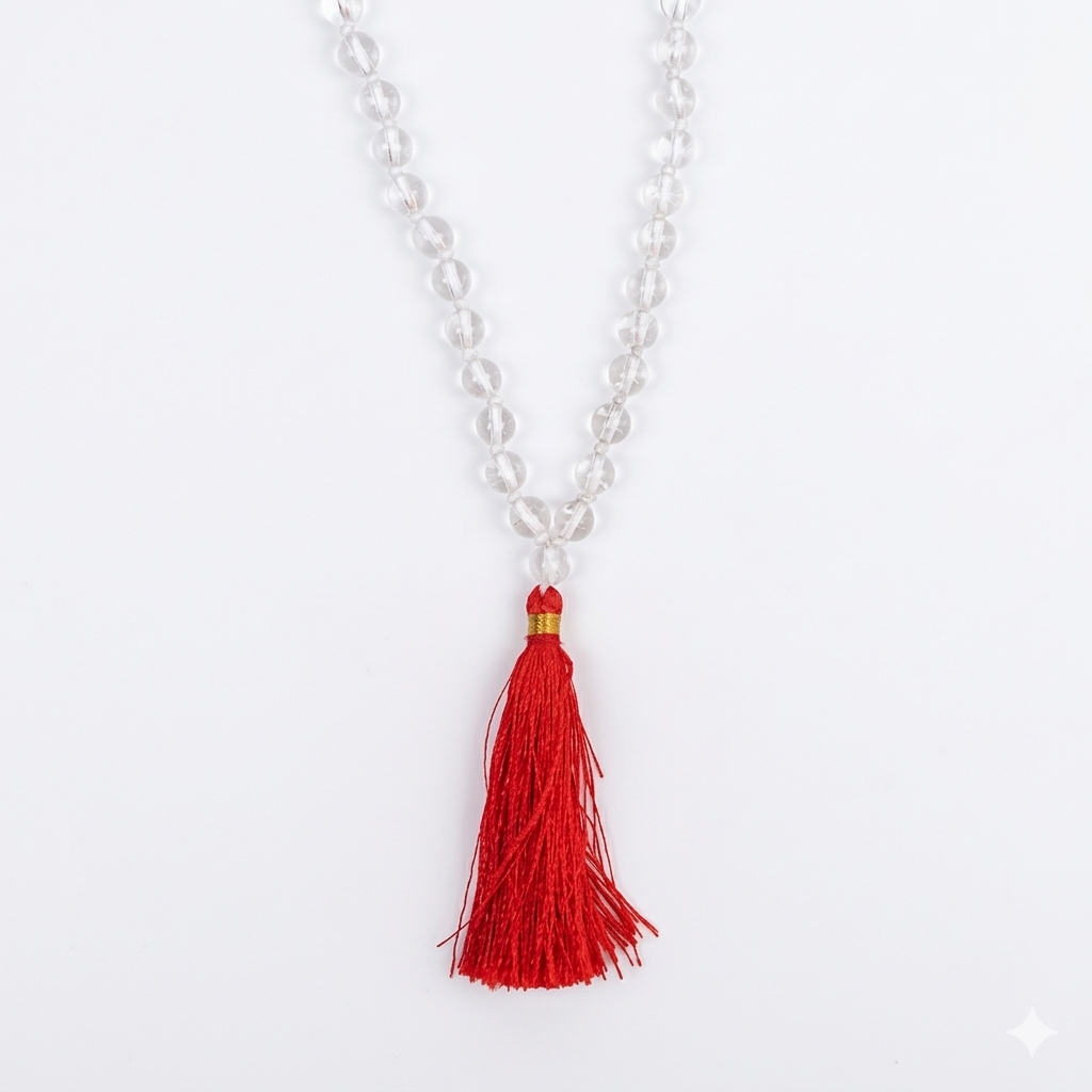 Sphatik Mala 7–8 mm | Energy